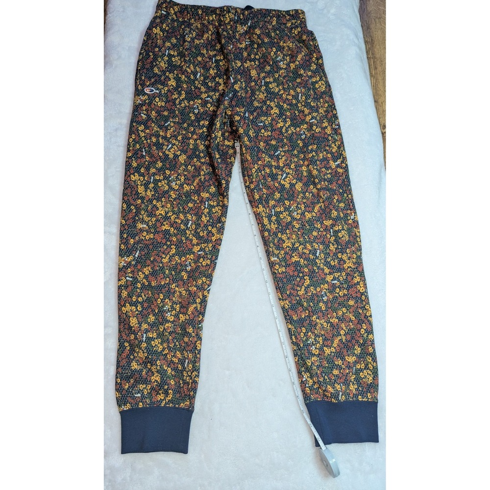 Nike Mens Floral Snakeskinβ Print Fleece Joggers Midnight Navy FQ6149-410 Medium